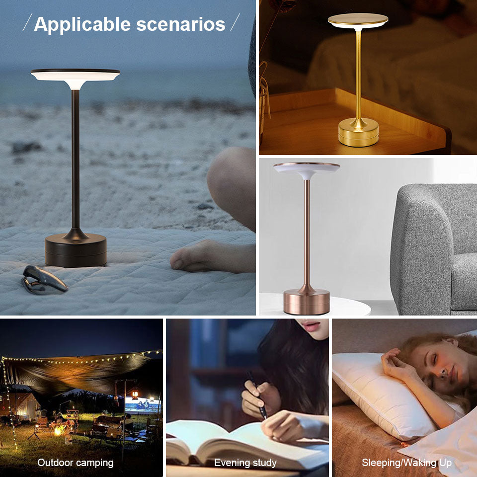 Luoria – Touch-Control Rechargeable Table Lamp
