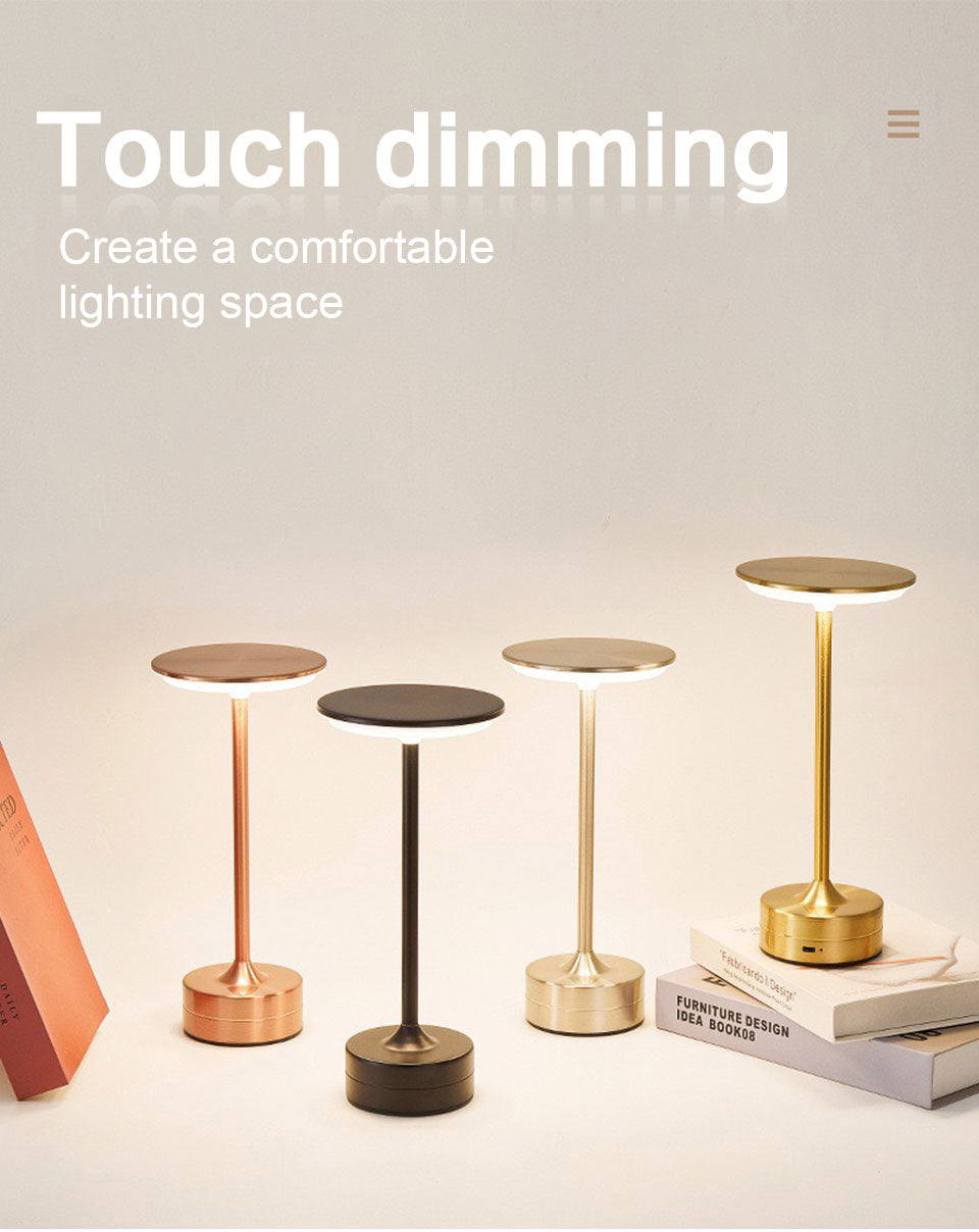 Luoria – Touch-Control Rechargeable Table Lamp